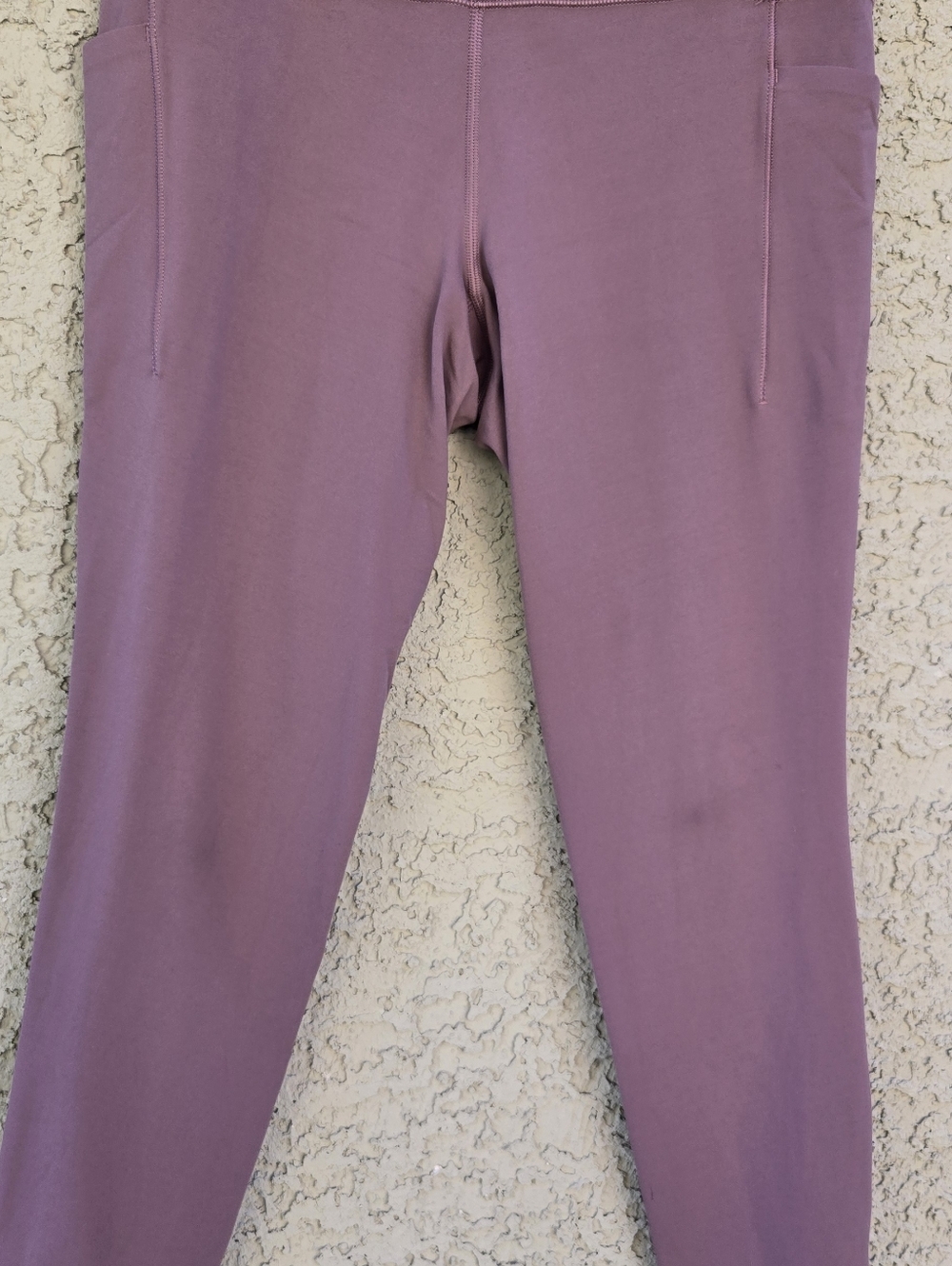Athleta High-Rise Mauve Salutation 7/8 Tights - Picture 4 of 6